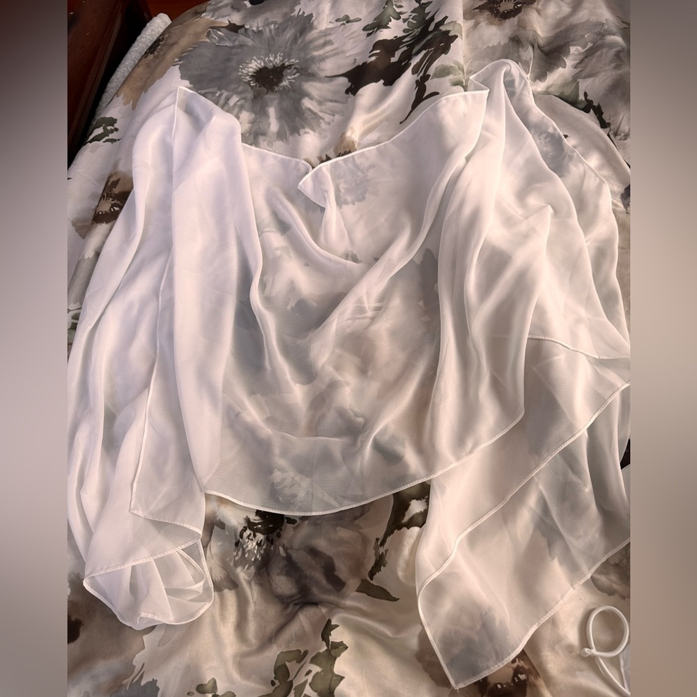 White Fashion Nova Sarong *NEVER WORN*